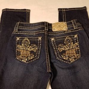 Miss Me | SZ 26 dark washed mid rised jeans